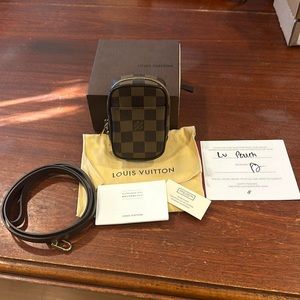 Louis Vuitton Damier Ebene Mini Etui Okapi